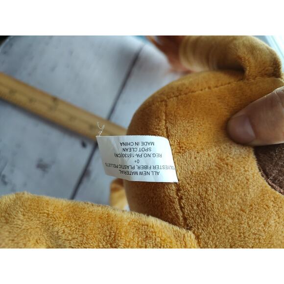 Hobby Lobby Plush Giraffe Long Lashes Fluffy Hair Long 18” Stuffed Animal - Picture 9 of 9